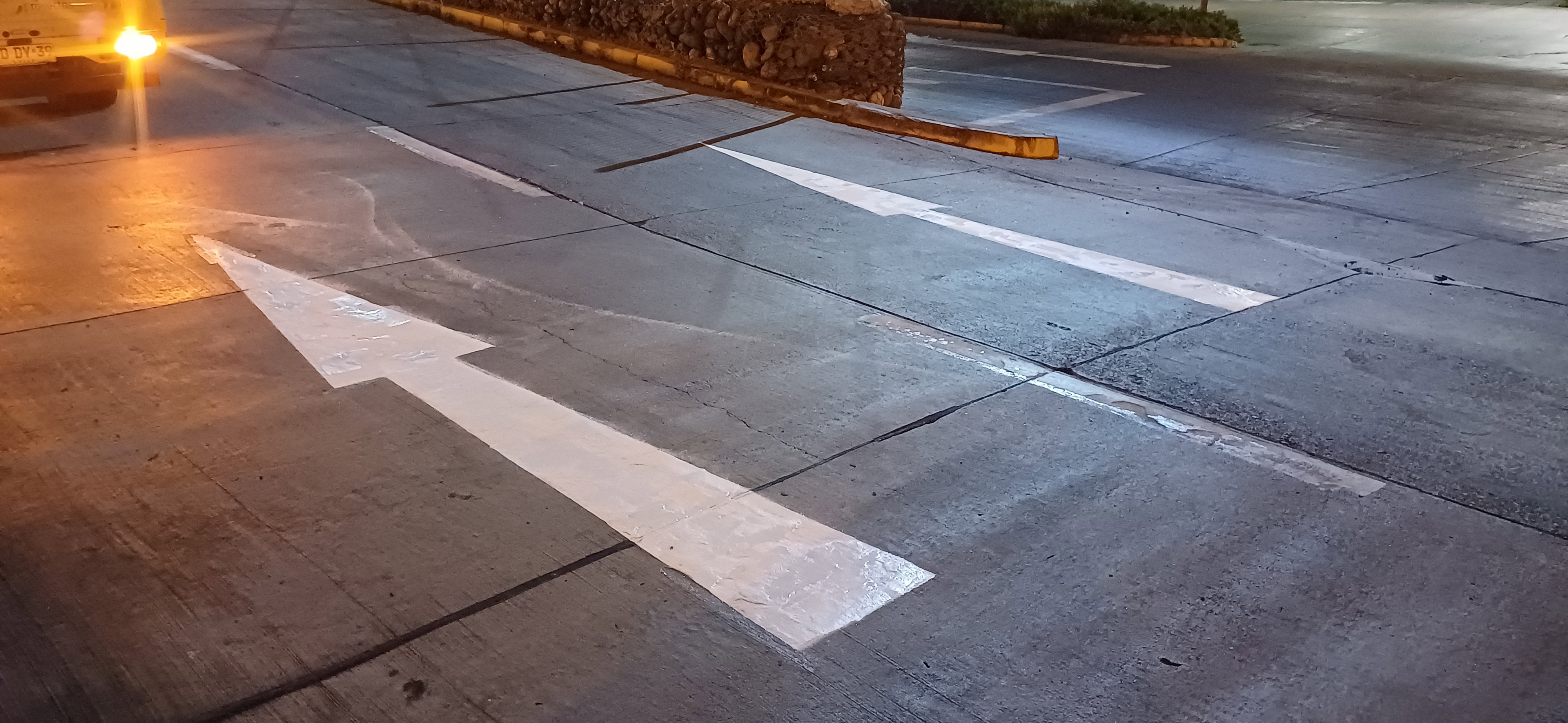 Demarcación vial C-PAVIA