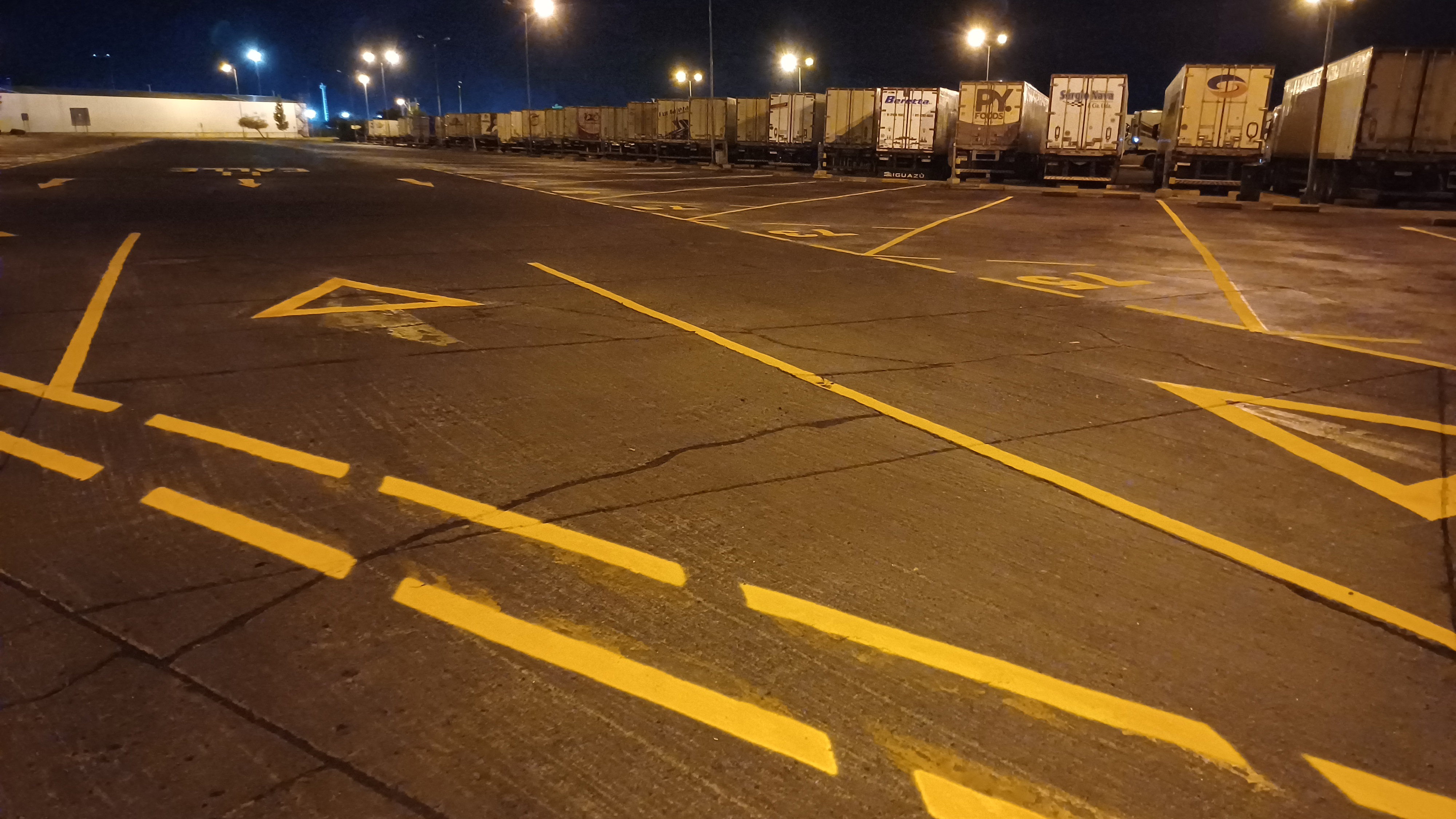 Demarcación vial C-PAVIA 9