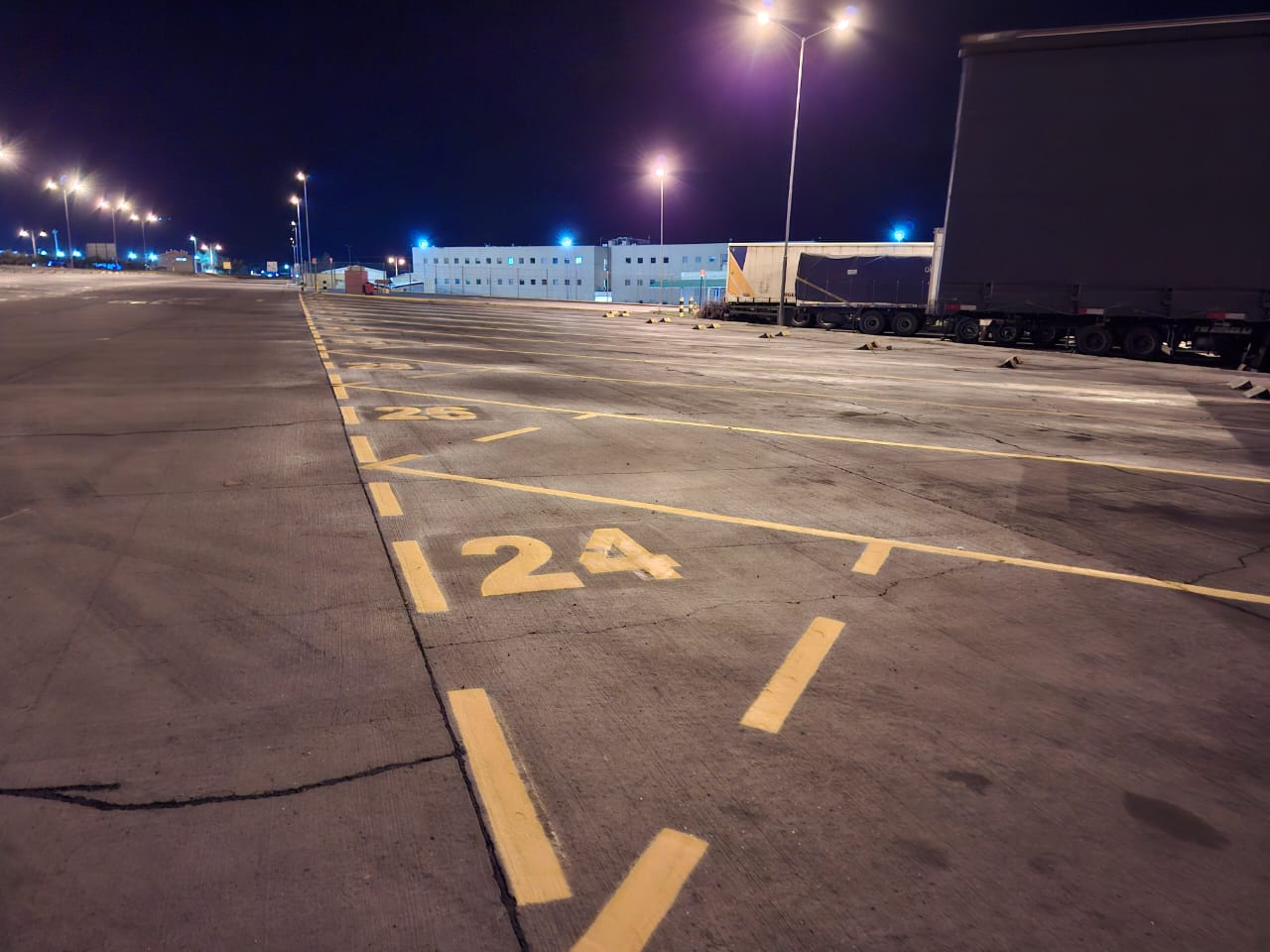 Demarcación vial C-PAVIA 25