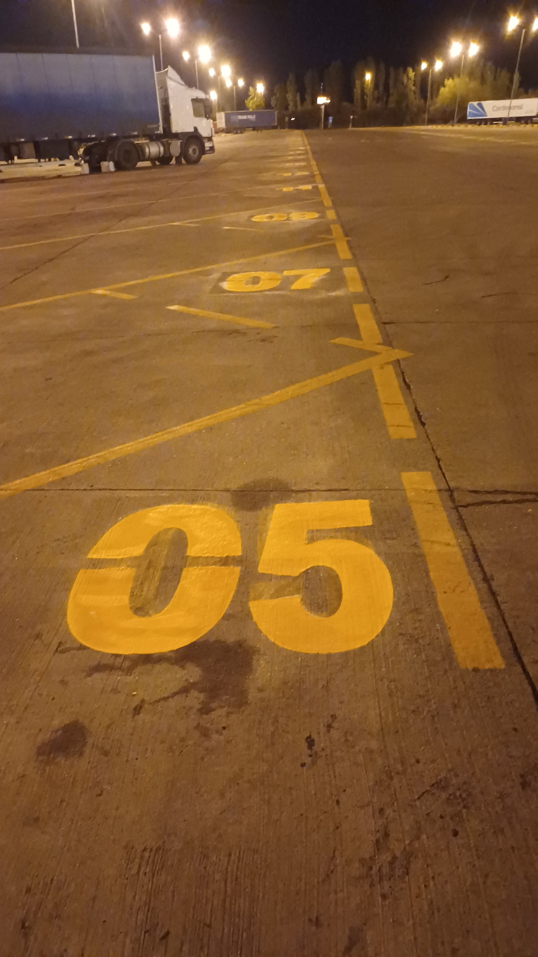 Demarcación vial C-PAVIA 17